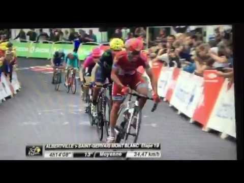 Purito 2nd stage 19 TdF 2016 Valverde 3rd
