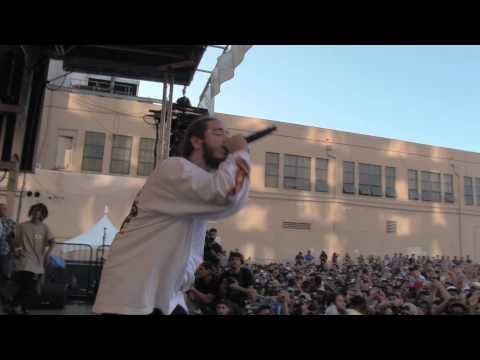 POST MALONE w/ JADEN SMITH - WHITE IVERSON - LIVE @ FOOLS GOLD DAY OFF LA 2015 - 8.29.2015