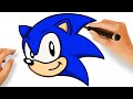 COMMENT DESSINER SONIC FACILEMENT