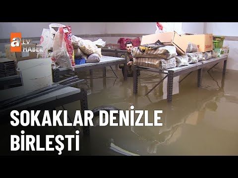 İskenderun sokakları göle döndü! - atv Haber 31 Mart 2023