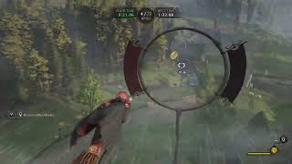 Hogwarts Legacy Guide on how to win Broom Time Trial and Ruby Wiel&#39;s record WITHOUT upgrades!