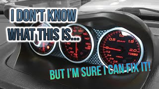 Repairing A Car Turbo Boost Clock Thingy