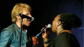 Jon Bon Jovi &amp; the Kings of Suburbia - Chain of Fools feat. Layonne Holmes - Hard Rock - 7/26/12