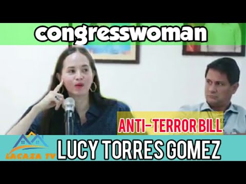 Congresswoman Lucy Torres Gomez speaks about Anti-Terror Bill