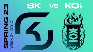 LEC Spring Split 2023 - W2D2 - SK vs KOI