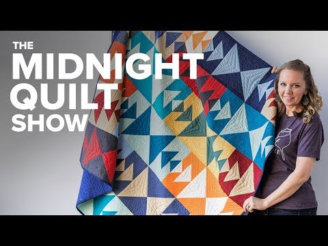 No-Leftover-Fabric Quilt Pattern | S6E5 Midnight Quilt Show with Angela Walters