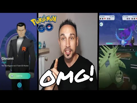 TROPPO FORTE IL BOSS GIOVANNI! ARTICUNO OMBRA SARA' PERSO: POKEMON GO ITA