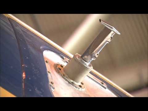 Scientists installing Instruments and Probes on NASA's DC-8 Flying Laboratory