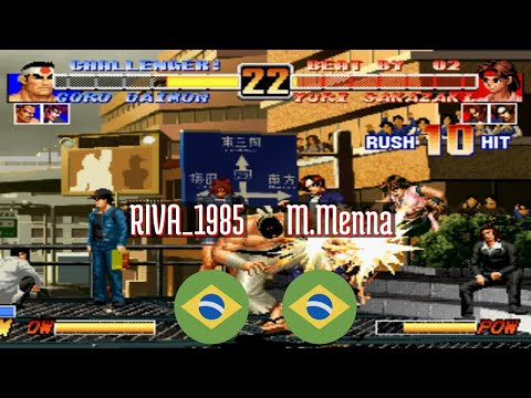 FT20 @kof96: RIVA_1985 (BR) vs M.Menna (BR) [King of Fighters 96 Fightcade]