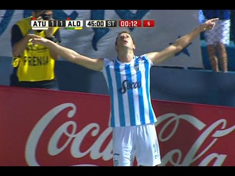 Atlético Tucumán le empató a Aldosivi con un agónico gol de Menéndez