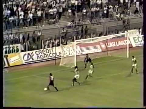 ASSE 1-0 Nice - 3e journée de D1 1990-1991