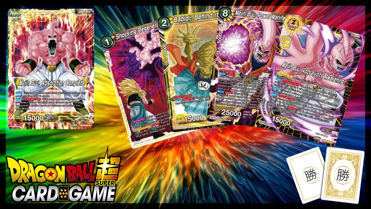 Majin Buu POWER ABSORBED BT20 Deck Idea! Buu Hoo :( - Dragon Ball Super Card Game