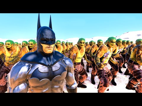 BATMAN VS JOKER VE ADAMLARI 😱 - UEBS