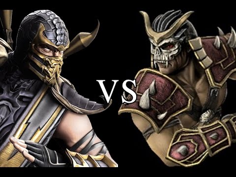 Mortal Kombat 9 - Scorpion vs Shao Kahn