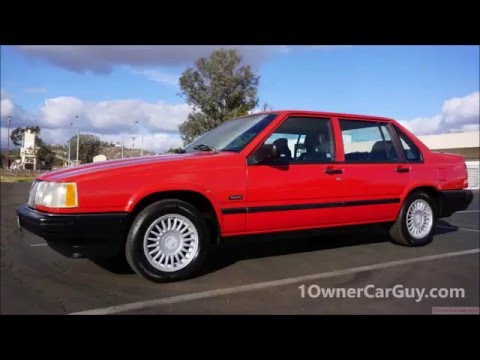 Volvo 940 Turbo Sedan SE Classic Car 960 760 740 Test Drive Review