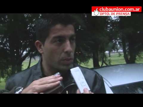 Pablo Míguez, Diego Galván y Ricardo Mazacotte, tras el entrenamiento vespertino