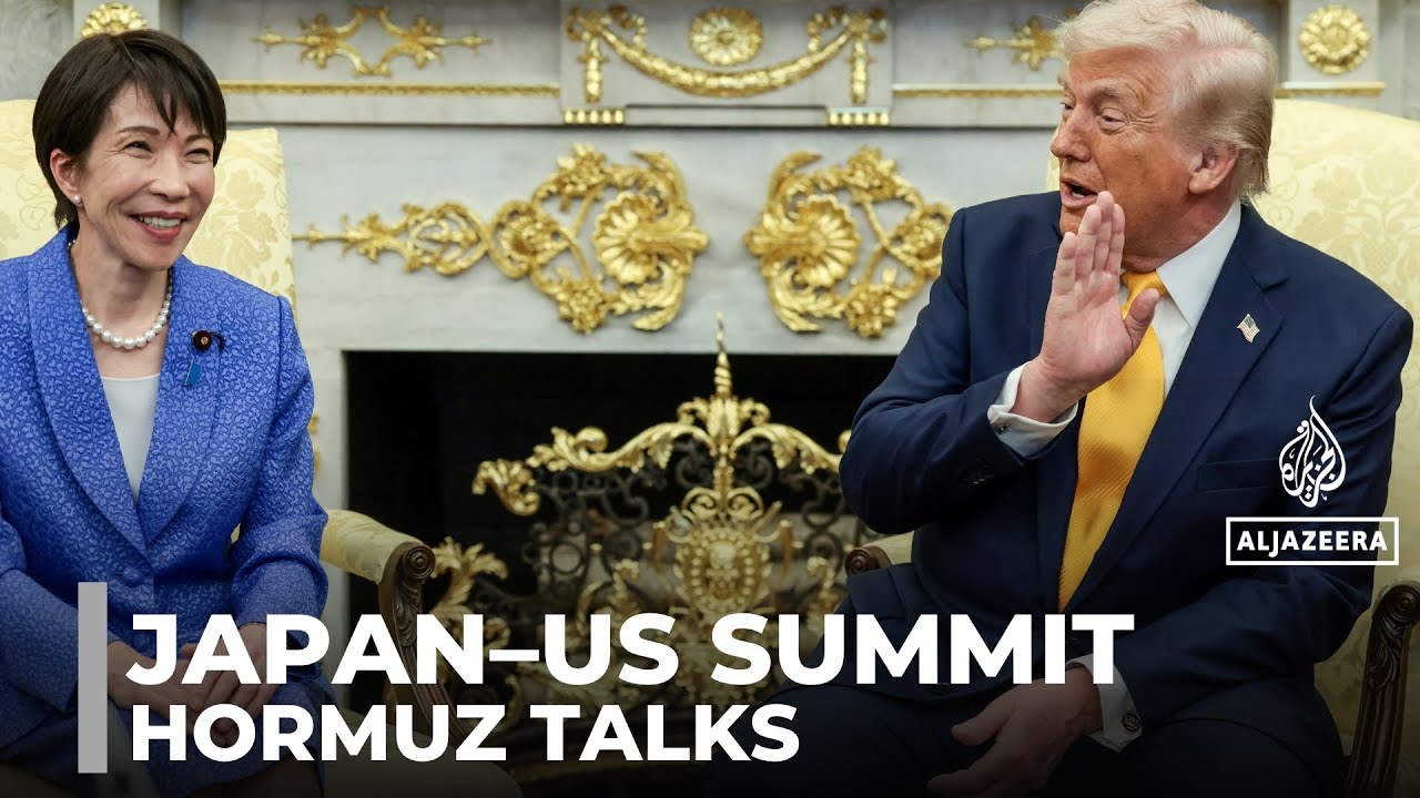 Japan-US summit on Hormuz: Takaichi holds 'difficult' talks with Trump