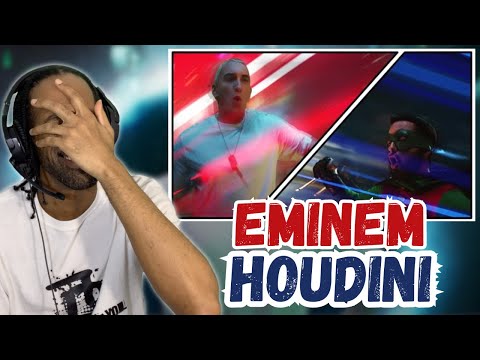 SLIM SHADY IS BACK! | Eminem - Houdini [Official Music Video] | (REACTION)