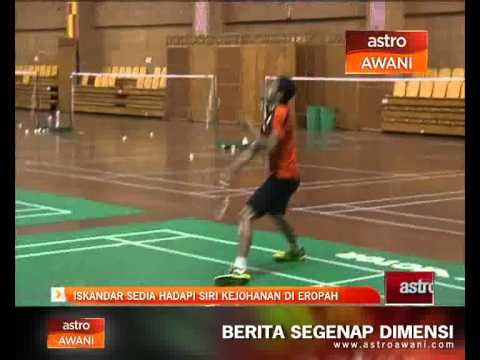 Iskandar sedia hadapi siri kejohanan di Eropah