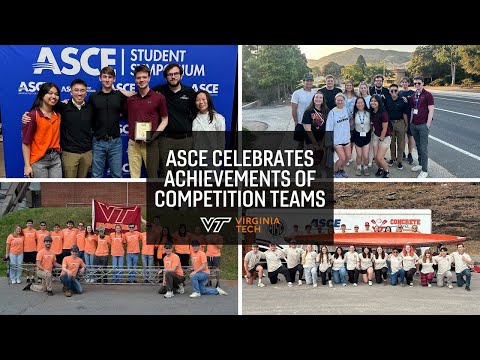 American Society of Civil Engineers celebrates achievements of competition teams | Virginia Tech
