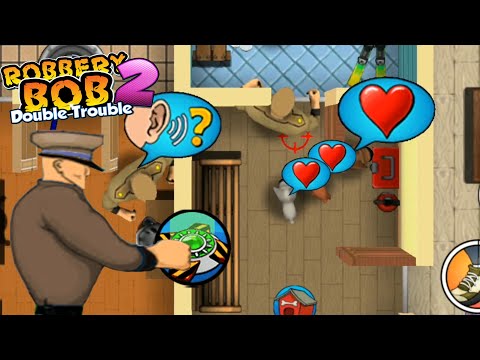 Guard Use Teleport Mine Gameplay Robbery bob 2 All Levels - P19