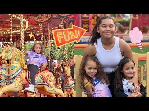 THE LAST CARTERS STEAM FAIR EVER! 🎠 Carters Final Tour 2022 | Vivi, Sav & Ray Ray