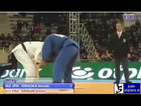 Judo 2010 Suwon: Hiroaki Hiraoka (JPN) - Dimitri Dragin (FRA) [-60kg].