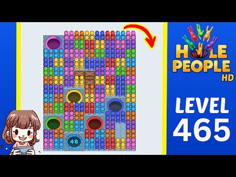 Hole People Level 465 Solution Walkthrough