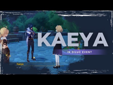 KAEYA's cameo in new Diluc's event [HIDDEN STRIFE 2022]