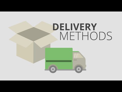 Part of a video titled Delivery methods in your online shop - YouTube