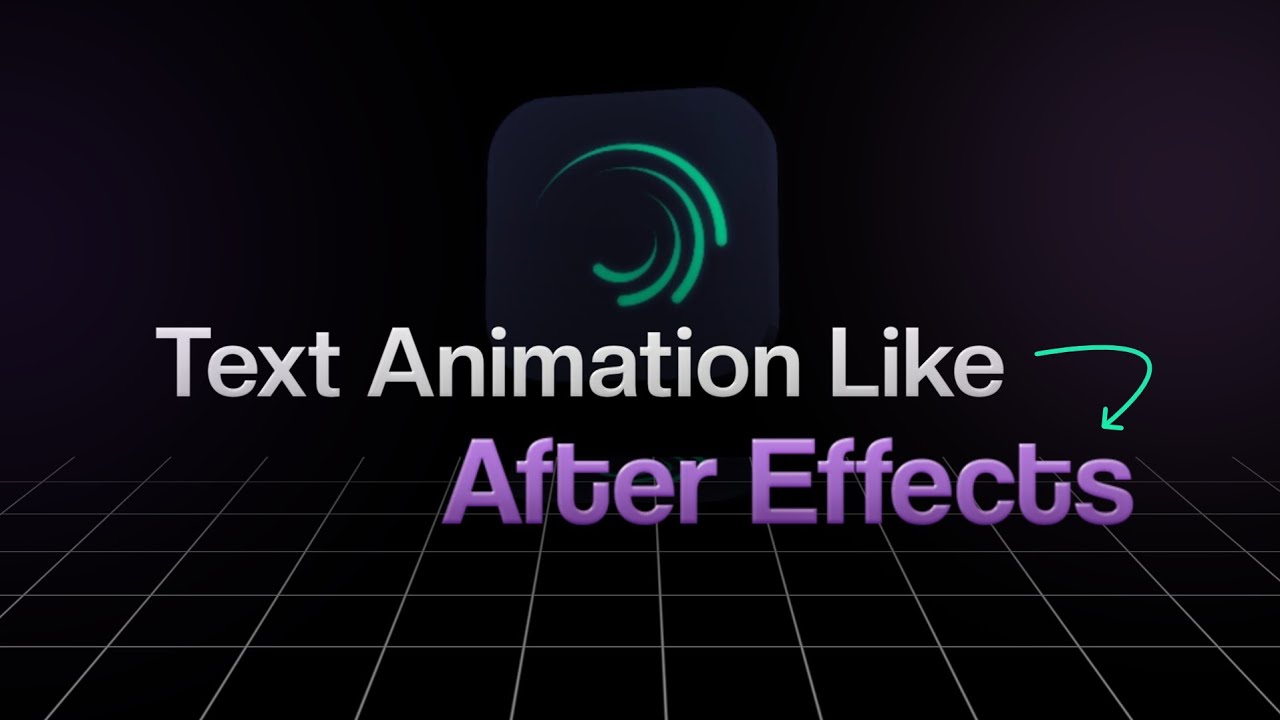 How to make Text Animation like After Effects in Alight Motion | TUTORIAL