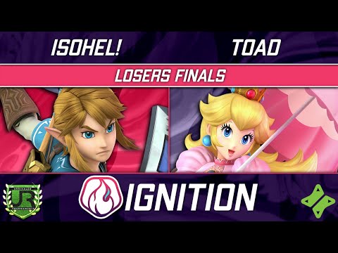 isohel! (Link) vs Toad (Peach) - Ignition 274 LOSERS FINALS