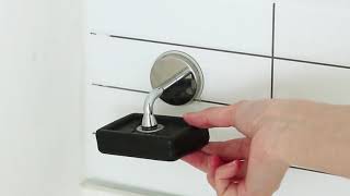 공중부양 자석 비누홀더/자석부착식 비누홀더/올스테인레스 자석 비누홀더/비누거치대/욕실용품추천/살림용품하울