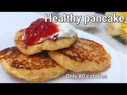 Oats apple pancake | apple pancake without sugar