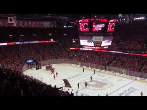 The final moments of Round 1 Game 6 - Flames vs Canucks