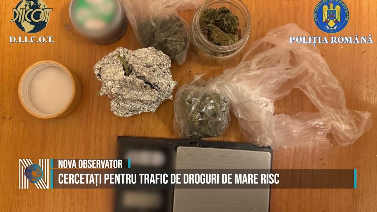Cercetați pentru trafic de droguri de mare risc
