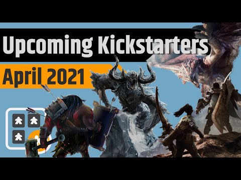 Upcoming Kickstarter Board Games - April 2021