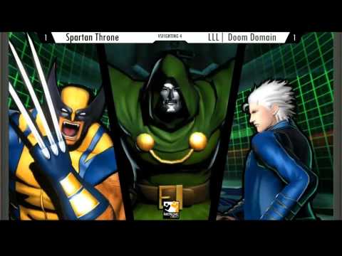 VSF4 UMVC3 LLL DoomDomain vs Spartan Throne