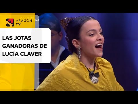 Las jotas ganadoras de Lucía Claver