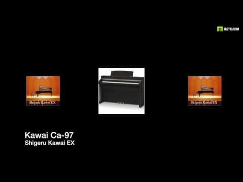 Comparison Yamaha CLP 585 VS CASIO GP 500 & KAWAI CA 97