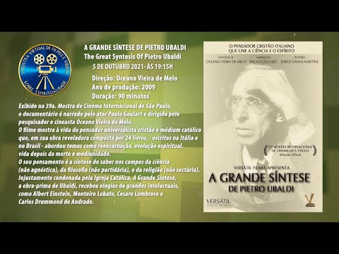 FILME, A GRANDE SÍNTESE DE PIETRO UBALDI