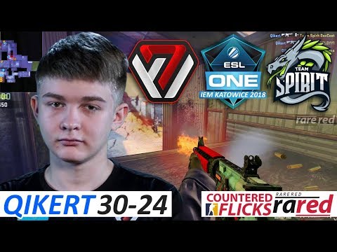 Qikert 30-24 / AVANGAR vs Spirit / IEM Katowice 2018 Pre-Qualifier / Semi-final