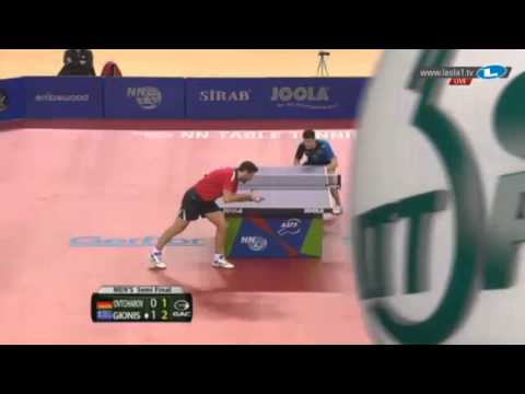 Dimitrij OVTCHAROV vs Panagiotis GIONIS 1/2 Highlights 2015 Europe TOP 16