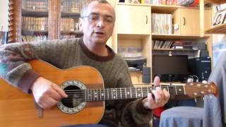 Sax'aphone de Bernard Lavilliers reprise à la guitare par Yann