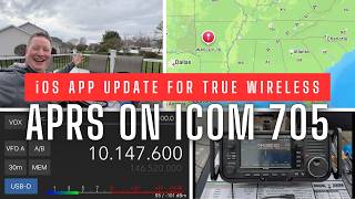 Update: Wireless APRS on the Icom IC-705 Now Available with an iPhone and the SDR-Control App