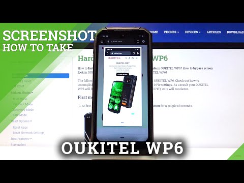 How to Capture Screen in OUKITEL WP6 – Take Screenshot