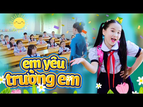 Em Yêu Trường Em - Ellie Khánh Ngọc ✿ Thần Đồng Âm Nhạc Việt Nam ♪ Nhạc Thiếu Nhi 2023