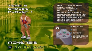 Tennis Arena All Characters [PS1]