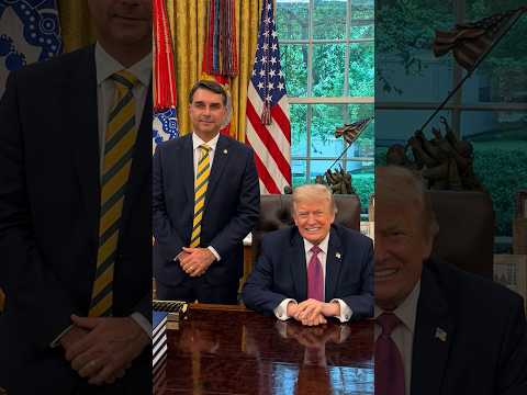 TRUMP FALA EM "GRANDE VITÓRIA" DE FLÁVIO