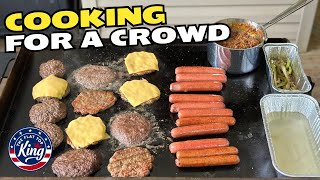 I've Cooked Burgers for 1000's of People at Once - These are My BEST TIPS for Cooking for a Crowd!